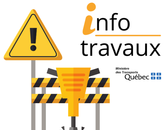 Travaux d'asphaltage et de réfection de la chaussée