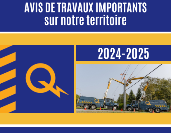 Hydro-Québec : Travaux de maitrise de la végétation à venir en 2025
