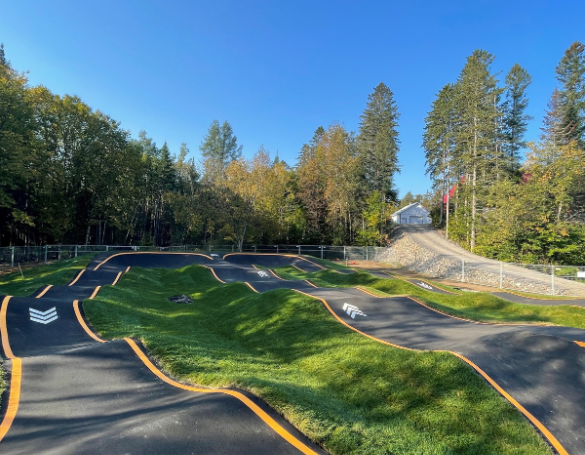 Ouverture officielle de la piste à rouleaux (pumptrack)