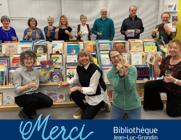 Des bénévoles en or à la bibliothèque