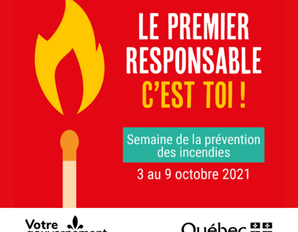 Semaine de la prévention des incendies 2021