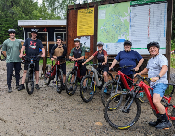 Passage des élus à Stoneham